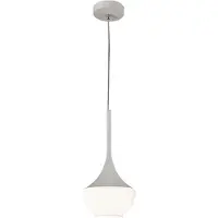 FABAS LUCE Apollo Pendelleuchte, Metall & mundgeblasenes Glas, modernes Design, E27-Fassung, höhenverstellbar bis 2000 mm, ideal für Innenbeleuchtung