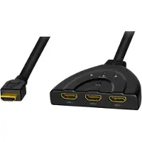 Ginza.se HD0040, HDMI, ABS, Schwarz, 30 Hz, 10,2 Gbit/s, 340 MHz