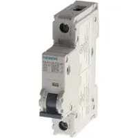 Siemens LS-SCHALTER 14KA 1POL C6, 6 A, 50 Hz, 400 V, 2,7 W, Mehrfarbig, 162 g