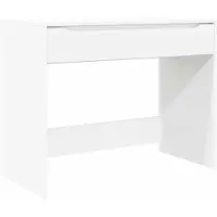vidaXL Schreibtisch mit Schubladen Weiß 100 x 50 x 78 cm Holzwerkstoff