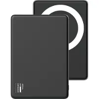 IDEAL OF SWEDEN Slim MagSafe Powerbank 5.000 mAh - Kabellose Powerbank - Black