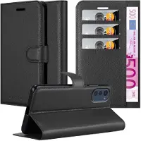 Cadorabo Hülle für Motorola MOTO E32 4G / E32S mit Standfunktion und Magnet