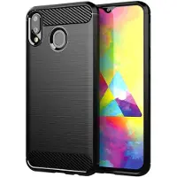 Cadorabo TPU Ultra Slim carbon edelstahl Kombi Cover