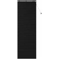 vidaXL Venezianische Jalousie Schwarz 85 x 250 cm 35 mm