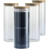 Ritzenhoff & Breker Linea Vorratsglas 1,7 l 4er Set