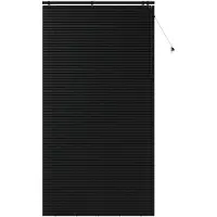vidaXL Venezianische Jalousie Schwarz 125 x 250 cm 35 mm