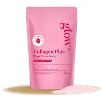 Glow25 Collagen Plus Typ Strawberry 450 g Puder
