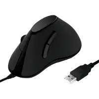 Logilink ID0158, rechts, Optisch, USB Typ-A, 1000 DPI, Schwarz