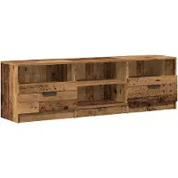 vidaXL TV-Schrank Altholz-Optik 150x33,5x45 cm Holzwerkstoff