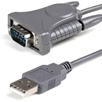StarTech.com .com 91cm 1-Port USB auf Seriell RS232 Adapter, DB9/DB25 RS232 zu USB Konverter, Prolific, USB Seriell Adapter, Grau, 0,9 m, USB Typ-A, DB-9, Stecker, Stecker