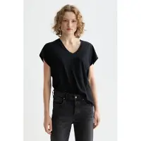 Scotch & Soda U9a01223t Kurzarm-t-shirt Mit V-ausschnitt
