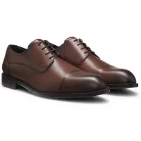 BOSS Leder-Derbys mit Zehenkappe Grösse 42