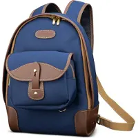 Billingham 35 Rucksack Marineblau Fibrenyte/Schokolade