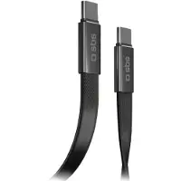 SBS Schlankes Lade- und Datenkabel mit USB-C-2.0-Steckern, 1m