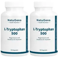 NatuGena GmbH L-Tryptophan 500 Magnesium+B-Vitamine Kapseln 2x 2x90 St