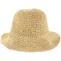 Bonprix Sonnenhut aus Papier, modischer Fischerhut, luftige Verarbeitung