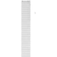 vidaXL Venezianische Jalousie Weiß 50 x 250 cm 35 mm