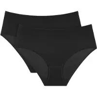 Triumph Klassische Pantys mit hohem Bund-Set Sense Of Cotton 10225046 Schwarz 44
