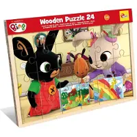 Lisciani Bing Holzpuzzle mit 24 Teilen –