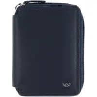 Golden Head Leder Geldbörse Polo RFID Protect RV-Börse 3315 Marineblau dunkelblau
