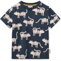 Liewood Francis T-Shirt, Tiger/Classic Navy, 122-128