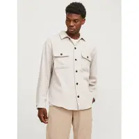 Jack & Jones Langarmhemd "JJEBRADLEY OLLIE OVERSHIRT LS NOOS" mit Brusttaschen