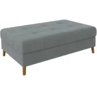 S-Style Möbel Hocker Lars , grau , Maße (cm): B: 118 H: 40