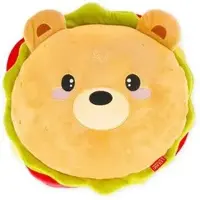 Legami Kuscheltier Hamburger Super Soft SUS0017, Hamburger, ab 0 Jahre, 36 cm