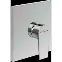Villeroy & Boch V&B Fertigmontageset Liberty UP-EHM-Dusche, Wandmontage, chrom