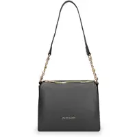 Pierre Cardin Damenhandtasche, Umhängetasche, , blau, , elegant, mit goldfarbener Kette