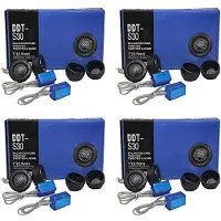 Torribaly DDT-S30 4 Paar Auto-Hochtöner Car-Audio-Seidenfolie Zur Automodifikation 180 W Hochton-Audiolautsprecher Car-Audio