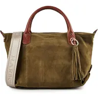 Harbour 2nd VM.15118 Totebag style vm Sofia M Leder Damen Tasche Shopper olive