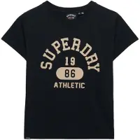 Superdry Athletic Graphic Fitted Kurzarm-t-shirt