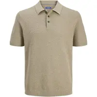 Jack & Jones Herren gestricktes Poloshirt Bluriley Knit Polo