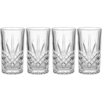 Butlers Longdrinkglas CRYSTAL CLUB 4er-Set in Durchscheinend | Gr.: onesize