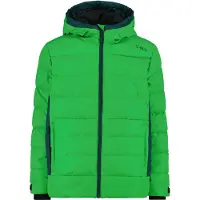 CMP KID Ski Jacket FIX Hood deep mint (E265) 128