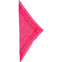 Lala Berlin Schal - Triangle Trinity Classic+ M - Pink - - One Size - Schals
