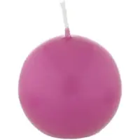 Kopschitz Kerzen Kugelkerzen Fuchsia Pink, Ø 50 mm, 16 Stück, dt. Kerzen in RAL Kerzenqualität, Kein rußen und tropfen