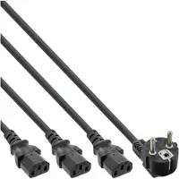 InLine Netz-Y-Kabel