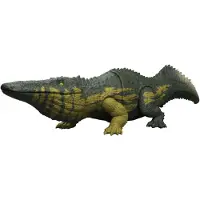 Mattel Jurassic World Wild Roar Stomatosuchus Dinosaurier-Actionfigur-Spielzeug, mit Geräuschen, Angriffsbewegungen und Lichtern, 4 Jahr(e), Mehrfarbig, Kunststoff