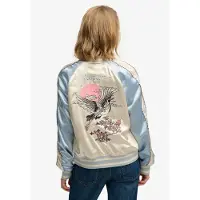 Superdry für Damen. W5012091A Suikajan Jacke blau (S), Lässig, Polyester