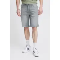 Blend Shorts "BHTWISTER-denimshorts" mit Markenlabel, aus Baumwollmischung, Regular Fit, knielange Form