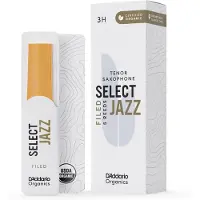 Daddario Organic Select Jazz Filed Tenorsaxophon-Blättchen 2S (5er Pack)