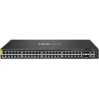 HP Aruba Networking CX 6200F 48G Class-4 PoE 4SFP+ 740W Switch, Managed, L3, Gigabit Ethernet (10/100/1000), Power over Ethernet (PoE), Rack-Einbau, 1U