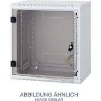Triton 19" Rack Wall-mount 18U/500 glass door, Wandmontiertes Regal, 30 kg, 29,5 kg, Grau