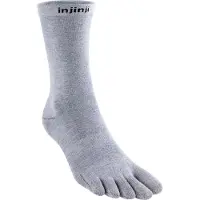 Injinji Liner Crew Socken Grau EU 37-40 Mann Grau EU 37-40