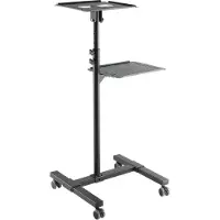 Logilink Projektor/Laptop Wagen, verstellbar, Max.10KG, schw