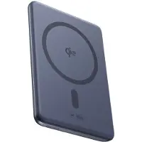 Baseus P1007680B813-00, 5000 mAh, Kabelloses Aufladen, 5 W, Grau