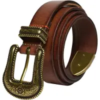 Superdry Ledergürtel "SKINNY WESTERN BELT", Damen, Gr. M, braun (argan oil braun), Büffelleder, unifarben, Gürtel Ledergürtel, aus Büffelleder, mit Casual Passform, unifarbenes Design