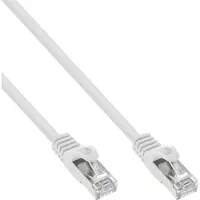 InLine Patchkabel, SF/UTP, Cat.5e, weiß, 50m, 50 m, Cat5e, SF/UTP (S-FTP), Weiß